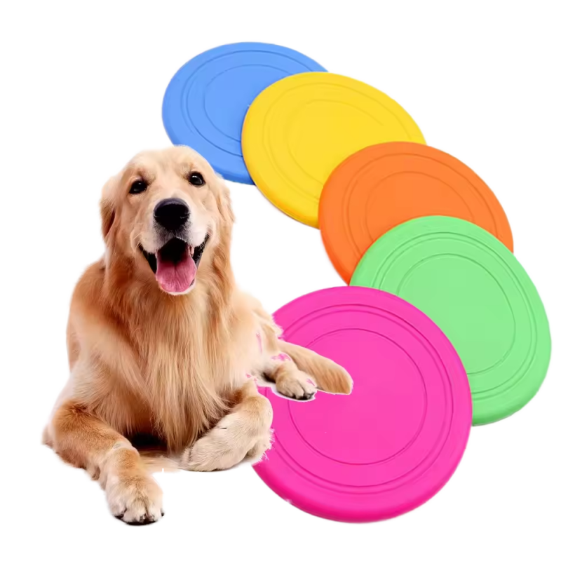 Durable Tear Resistant Pet Fly - Flying Disc Dog Training Toy review and price