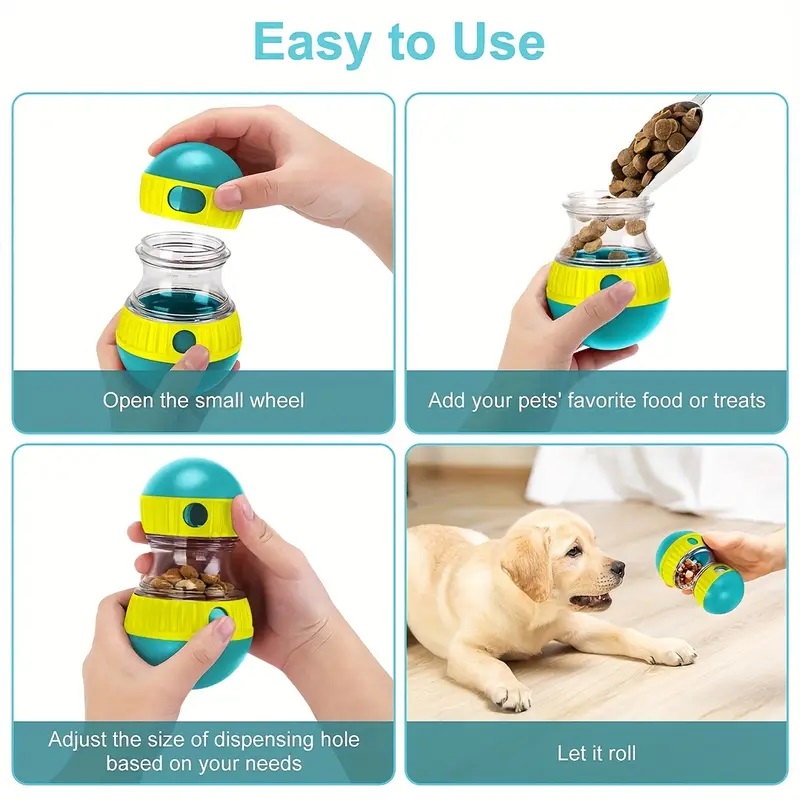 Interactive Dog Snack Dispense - Dog Puzzle Feeder Toy review and price