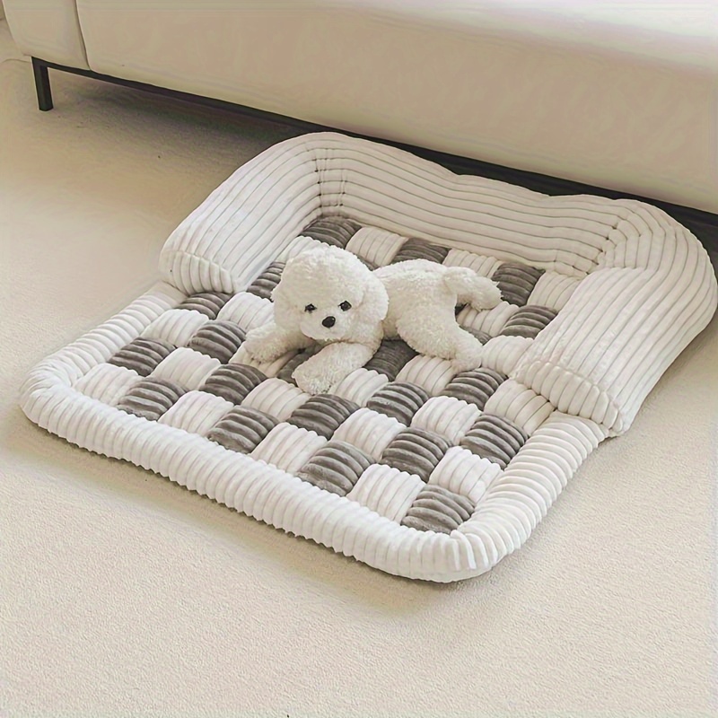 Plaid Pet Bed Mat , Super Soft - Pet Beds review and price